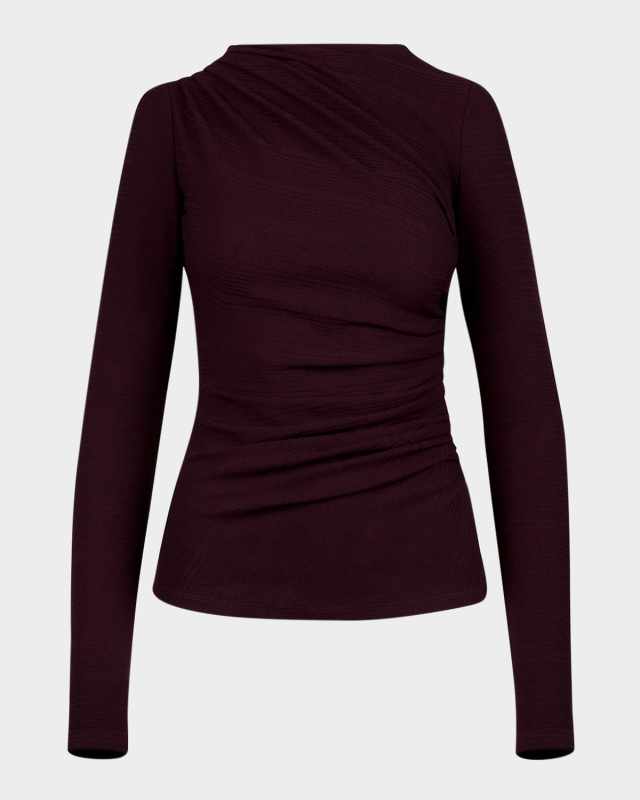 Ruched Knit Top